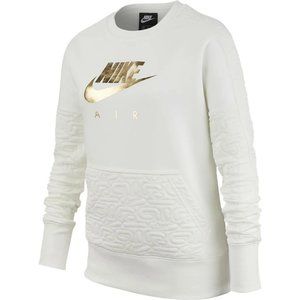 Nike Air Girls Cream Sweatshirt (NWT, Medium)